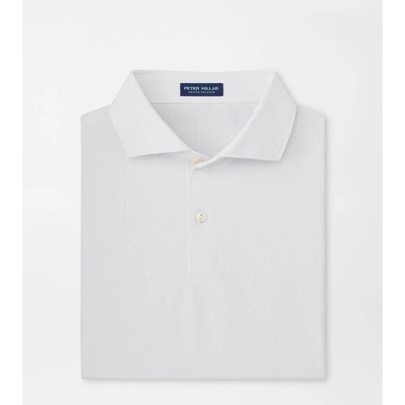 Peter Millar Size XXL Soul Performance Mesh Polo, White, NWT, $105 - Picture 1 of 6